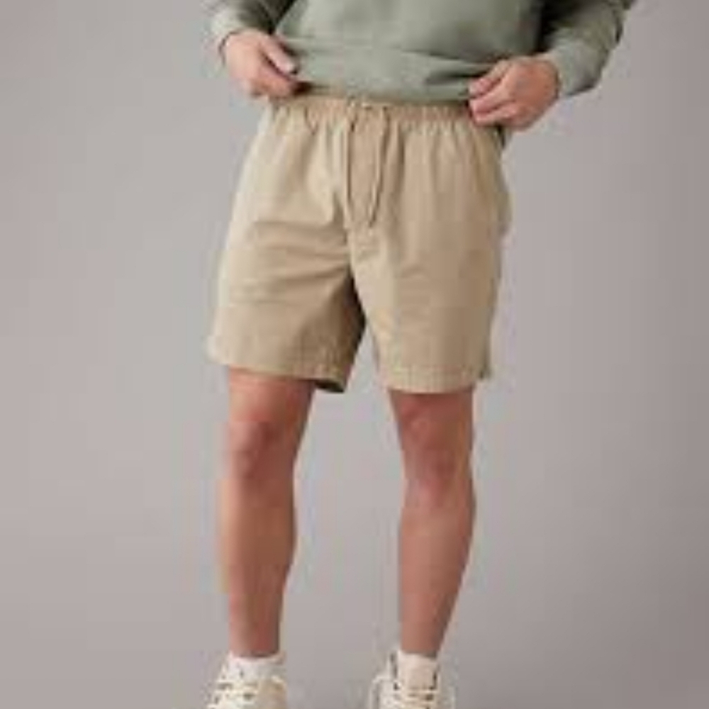 American Eagle Mens XS Mesh Lined Brown Board Swim Casual Shorts